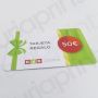tarjetas pvc regalo bdb