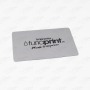 tarjeta plata metalizado turiaprint
