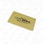 tarjeta dorado metalizado turiaprint