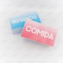 tickets consumición refresco comida
