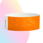 pulseras-para-eventos-sin-imprimir-naranja-neon