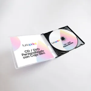 CD / DVD Personalizados Con y Sin Caja