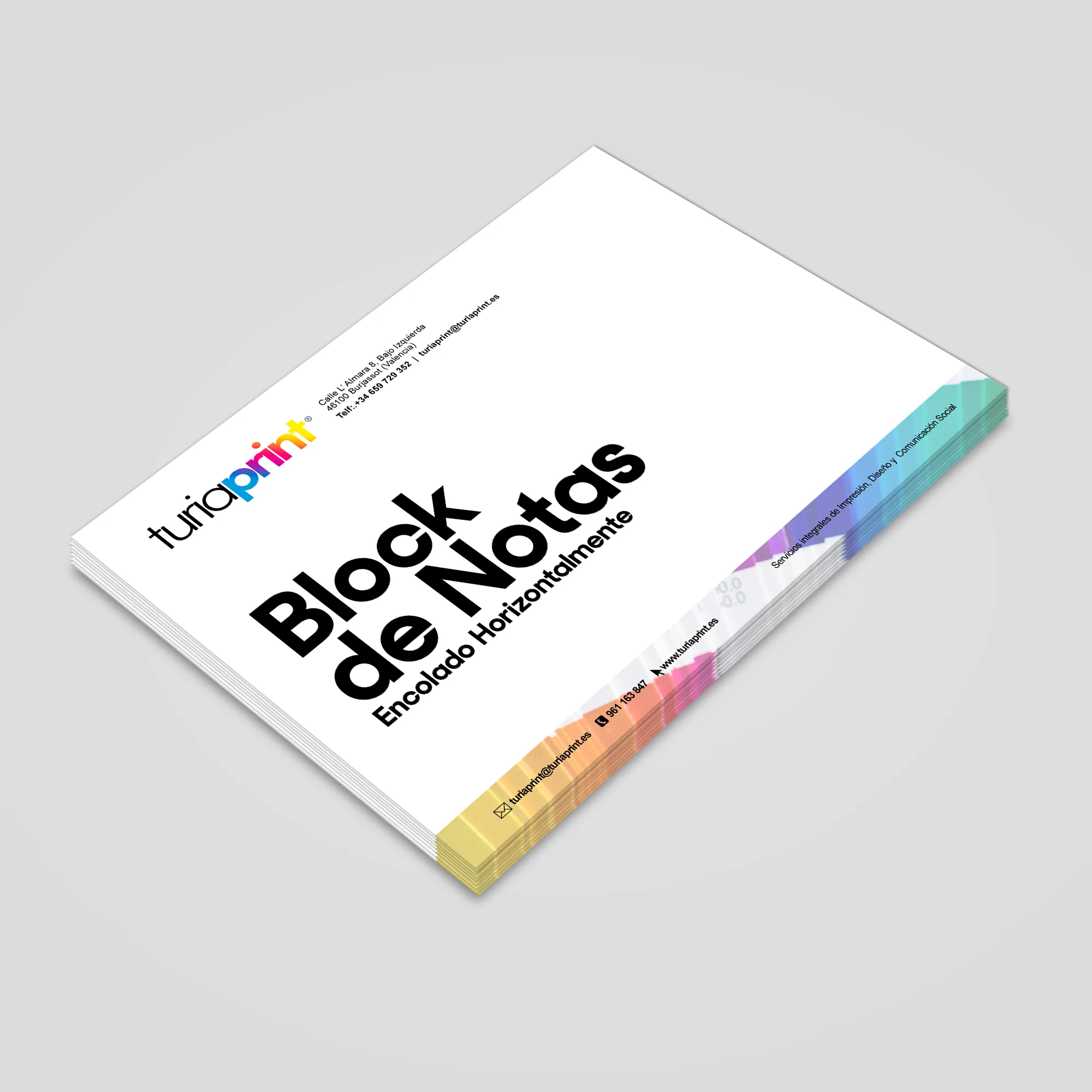 Block de Notas - Imprenta Online - Impresión Digital y Offset | TuriaPrint