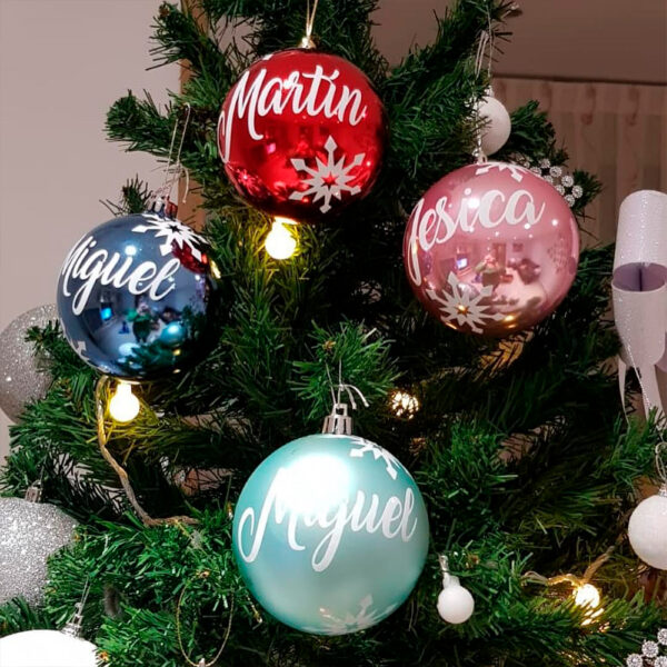21 X Pegatinas de Navidad Personalizado Etiquetas presentes Etiquetas Regalos favor árbol de Navidad 