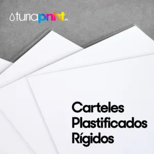 Carteles con Plastificado Rígido