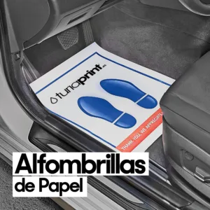 Alfombrillas de Papel Desechables para Coche