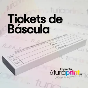 Tickets Rectangulares Para Báscula