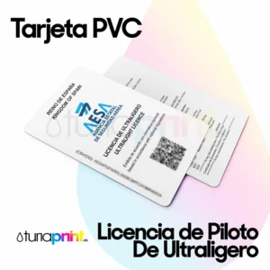 Tarjetas de PVC Licencia Ultraligero