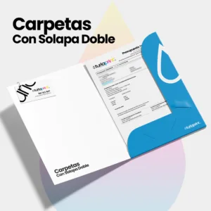 Carpetas de Presentación Con Solapa Doble